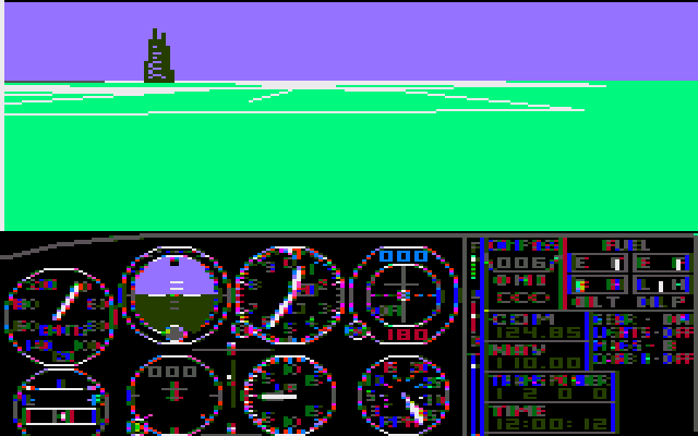 Microsoft Flight Simulator 1.05 - Flight